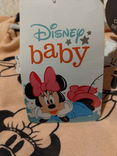 Disney Baby Minnie Mouse 2 Piece Set, New With Tags