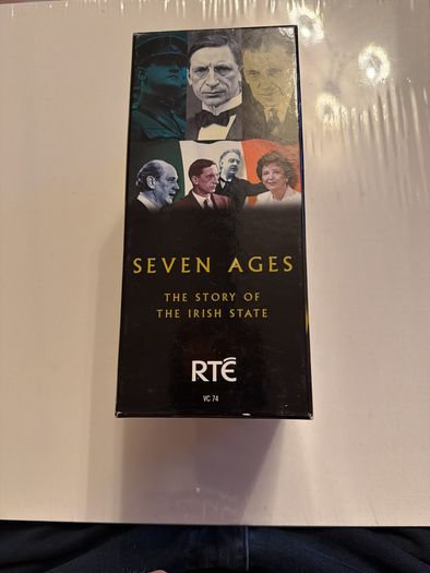 Seven Ages- The History of the Irish State. Original Series.  on 3 VHS Tapes. RTE.