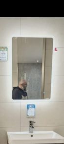 Tallboy floating unit and led mirror