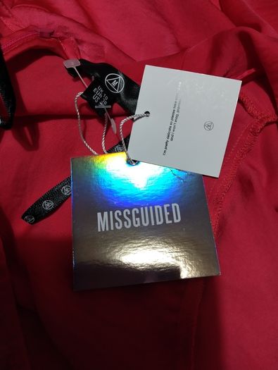 Missguided Wrap Shift Dress, New With Tags