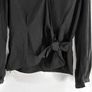 French Connection Black Blouse Size S Uk 10 Image 3