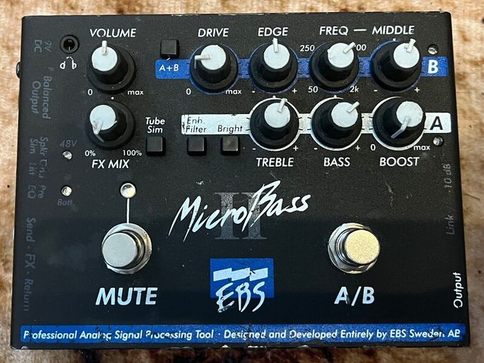 EBS Microbass II Preamp