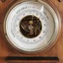 Antique French Wooden wall clock 19th century Image 7