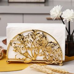 Golden Vintage Tissue Holder
