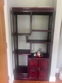 Rosewood Display cabinet