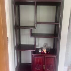 Rosewood Display cabinet