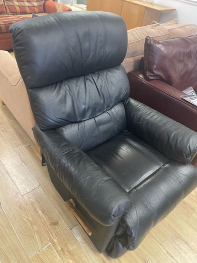 Black Leather Recliner