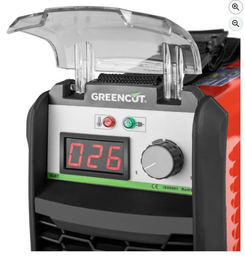 Greencut MMA-200 Inverter Arc Welder Kit, 200 A
