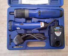 Blue Point cordless screwdriver and torch