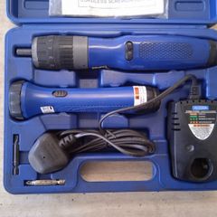 Blue Point cordless screwdriver and torch