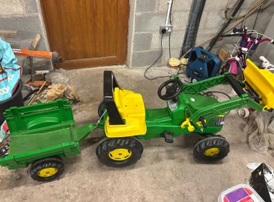 john deere ride on tractor