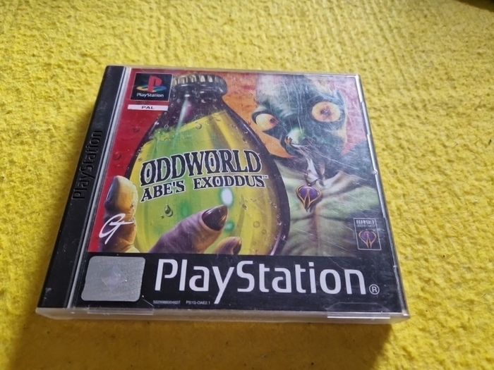 Oddworld Abe s Exoddus PlayStation1 Ps1 PlayStation2 Ps2 games Original