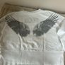 Allsaints Angel Wings Cropped Sweatshirt Medium Image 3