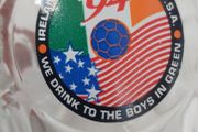 Vintage 1994 pint glass tankard,USA 1994  WORLD CUP  Ireland  glass .very collectable item,price includes post to anywhere in Ireland thank you, sold as seen.