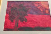 Vintage original Aboriginal pastel