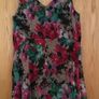NEXT Retro Floral Print Midi Dress 18-20 Image 2