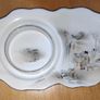 Vintage Japanese eggshell porcelain teacup with saucer Image 3
