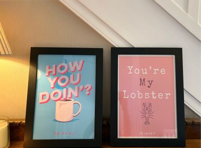 Friends Framed Prints Set of 2