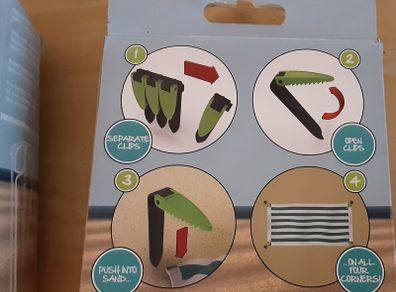 beach towel tidy