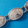 Vintage - Silver - Hallmarked - Panel Bracelet Image 3