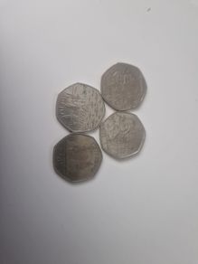 Uk 50 pence coin