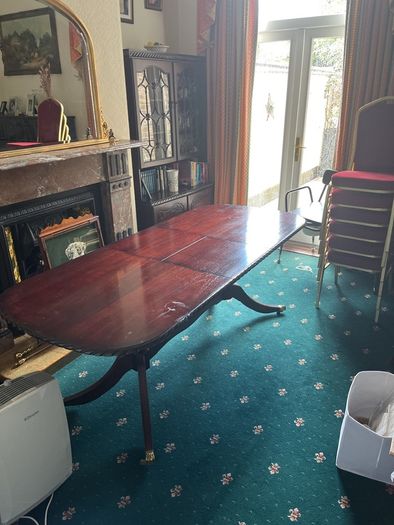 Mahogany table (reproduction) Open to Offers