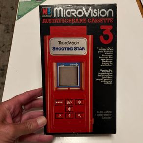MB Electronics. Microvision. Vintage Gaming.