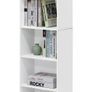 Luder 5-tier Reversible Color Open Shelf Bookcase Multiple Colours Available, See Photos Image 6