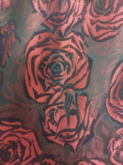 Marc Angelo red and black floral dress (free post)