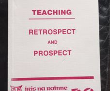 Oideas Teaching Retrospect Prospect Book