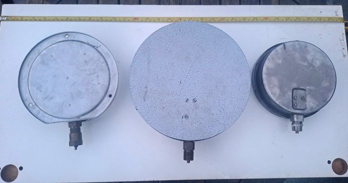 Set of 3 SS Display Gauges
