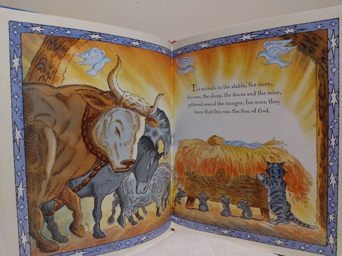 The Christmas story by Ian Beck  HARDBACK BOOK