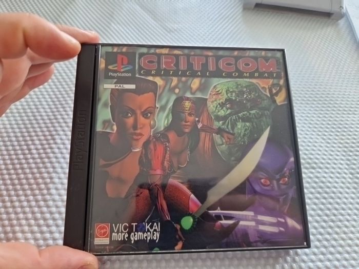 Criticom Critical Combate  PlayStation1 Ps1 PlayStation2 Ps2 Games Original