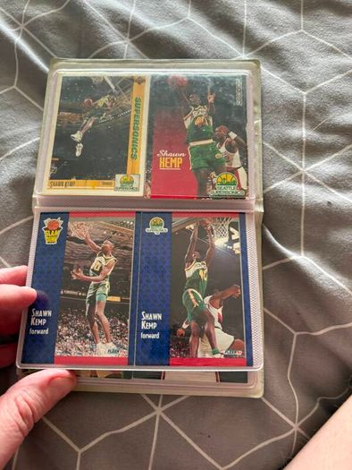 Seattle Supersonic trading cards