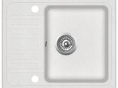 Granite Kitchen Sink Single Basin White