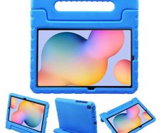 For Samsung Galaxy Tab S6 Lite 2022 Kids Case Shockproof Cover With Stand - Blue