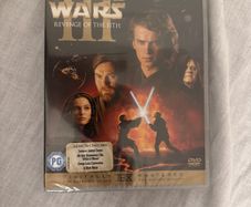 Star Wars Episode III DVD 2 disk. New sealed