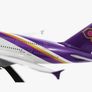 NEW BOXED LARGE Thai Airbus A380 Scale Model Aircraft Image 6