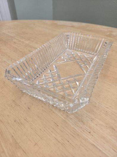 Vintage Waterford Crystal Rectangle Dish