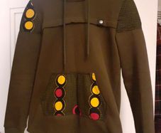 African design hoodie