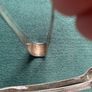 vintage silver plated sugar tongs Image 3