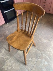 4 x Wooden Kitchen Chairs