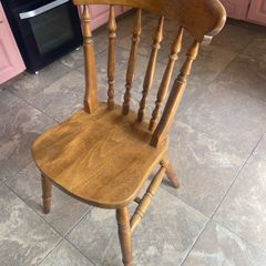 4 x Wooden Kitchen Chairs