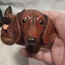 10 X 1950's Bosson's Chalkware Dog Heads Image 9