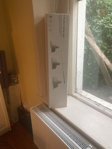 3 Pendant Ceiling Light unopened