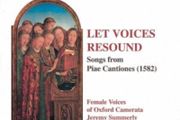 Let Voices Resound. Songs from Piae Cantiones. CD. Free Postage!