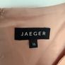 Jaeger Peach A-Line Dress Size 16 Image 2