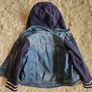 NEXT Boys Denim Jacket with Jersey Hood & Sleeves Image 6