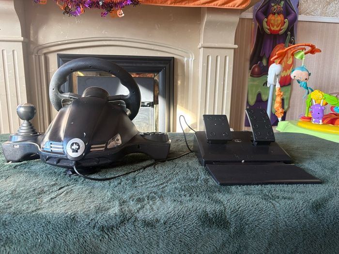 Racing Wheel + Pedals Set for Sale