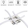 NEW SALE | LED Ceiling Light, Elegant Curved Design 4 Built-in LED Boards, 28W Cool White Light 6000K,Modern Ceiling Fixture for Living Rooms, Kitchen Hallway and Bedroom,2000 Lumens Image 3